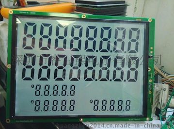 LCD段码屏，大屏，LCD液晶显示屏，可开模定制。