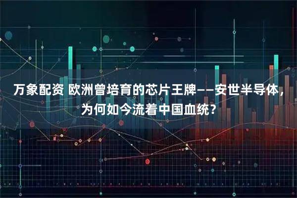 万象配资 欧洲曾培育的芯片王牌——安世半导体，为何如今流着中国血统？